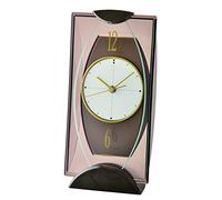 Seiko QXG103B Table Clock Brown Plastic 24 x 11.9 x 9.1