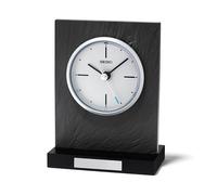 Seiko QXG153N Black Slate Effect Mantel Clock - C18125