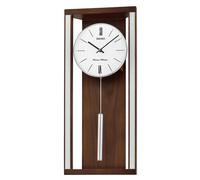 Seiko QXH068B Dual Chimes Wooden Wall Clock with Pendulum