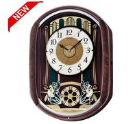 SEIKO QXM297B Melodies in Motion Clock With Colourful sparkling lights CRYSTALS