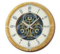 Seiko QXM387G Round Quartz Battery Motion in Melody Musical Moving Wall Clock