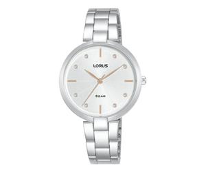 Seiko RG233VX9 Women's Analogue Quartz Watch with Metal Strap, Silver