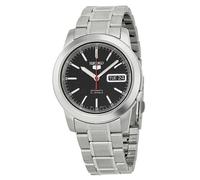 Seiko Series 5 SNKE53K1 Automatic Watch Man Woman Dial Black Day/Date Steel