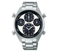 Seiko Silver Mens Chronograph Watch Prospex Speedtimer Solar SFJ001P1