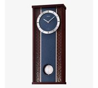 Seiko Silver Pendulum Musical Wooden Wall Clock QXM608B