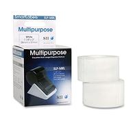 Seiko SmartLabel SLP-MRL Multipurpose Labels, SKPSLPMRL, 1 1/9"W x 2"L, Rectangle, 25/32" Core, Direct Thermal, White, Paper, 220 Per Roll, Box of 2 Rolls