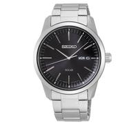 Seiko Solar SNE527P1 - Man - 40 mm - Analogue - Quartz - Sapphire Glass Black 20 mm