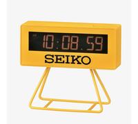 Seiko QHL062Y Countdown Style Sports Timing Clock, Yellow