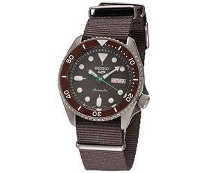 Seiko SRPD85K1 5 Men's Automatic Waterproof Watch 100M Brown Standard Multicolor Unitalla Luxury