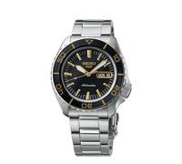 Seiko 5 Sports Men's Blacktone Redux Dial Stainless Steel Watch