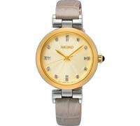 Seiko Srz546p1 30mm 5atm Quartz Analogical Woman Watch Golden Woman