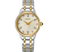 Seiko Women Analog Japanese Quartz Watch with Stainless Steel Strap SRZ550P1