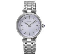 Seiko SRZ553P1 Women's Analogue Quartz Watch with Stainless Steel Strap, Silver