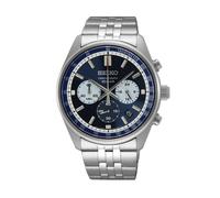 Seiko Ssb427p1 Men's Quartz Chronograph Watch - Blue Dial, Stainless Steel Bracelet