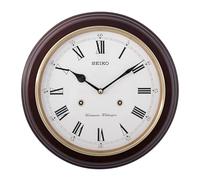 Seiko Station Clock QXH202B RRP: 31.4 x 31.4 x 6.1cm * Westminster chime * On/off switch * Alder case