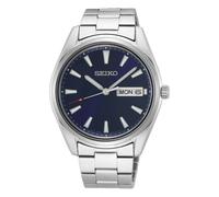 Seiko Essential Time Mens Stainless Steel Bracelet Watch
