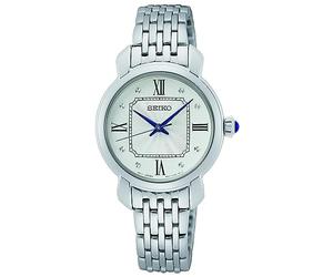 Seiko SUR384P1 Women's Analogue Quartz Watch with Stainless Steel Strap