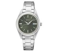 Seiko SUR633P1 Women's Analogue Quartz Watch with Stainless Steel Strap