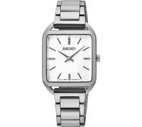 Seiko SWR073P1 Women's Analogue Quartz Watch with Stainless Steel Strap, Silver, Bracelet