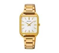 Seiko Women's Watch Rectangular Gold Colored SWR078P1