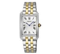 Seiko Women's Watch Rectangular Two-Tone SWR087P1