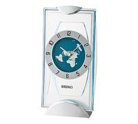 Seiko UK Limited - EU Mantel Clock, White & Silver, Extra Lang