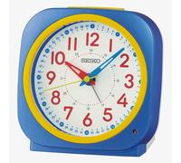 Seiko Time Teacher Multicoloured Alarm Clock QHE200L