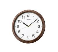 Seiko Timeless Dark Brown 32cm Wall Clock QHA014B
