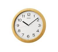 Seiko Timeless Light Brown 32cm Wall Clock QHA014A