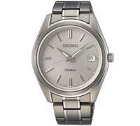 Seiko Titanium Essential SUR369P1 - Man - 40 mm - Analogue - Quartz - Sapphire Glass Silver 20 mm