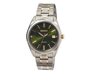 Seiko Titanium Essential SUR377P1 - Man - 40 mm - Analogue - Quartz - Sapphire Glass Green 20 mm