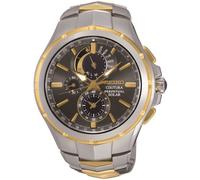 Seiko Watch Coutura Perpetual Solar Mens - Grey SO-1050