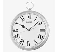 Seiko White Dial Pocket Watch Style Wall Clock QXA850S