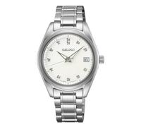 Seiko Women Analog Quartz Watch with Stainless Steel Strap