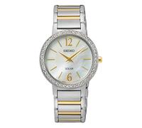 SEIKO Women Analogue Quartz Watch with Stainless Steel Strap SUP469P1