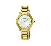Seiko Womens Quartz Watch, Analogue Classic Display and Stainless Steel Strap SRZ482P1