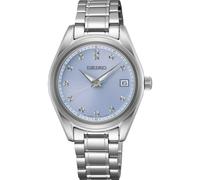 Seiko SUR581P1 Women's Analogue Quartz Watch with Stainless Steel Strap, Silver