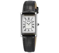 Seiko Women's Quartz Watch With Leather Strap Black SWR107P1