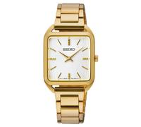 Seiko Women's Watch Rectangular Gold Colored SWR078P1