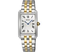 Seiko Women's Watch Rectangular Two-Tone SWR087P1