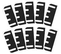 Seimneire 10 Pack Door Hinge Shims, Trimmable Adjustable Spacer Easy Gap Filler, 4 Inch Thickness Hinge Shims for Interior Door Alignment, Repair Kits
