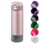 Seimneire 6Pcs Silicagel Boot Multiple Colors Water Bottle Protector, 3.04 Inch/77.11mm Anti-Slip Base Cover for Owala/Stanley/Hydroflask