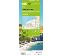 Seine-Maritime Rouen Le Havre Dieppe Etretat (D76): SEINE-MARITIME - ROUEN - LE HAVRE - DIEPPE - ÉTRETAT - PNR DES BOUCLES DE LA SEINE NORMANDE 1:100000 (TOP 100)