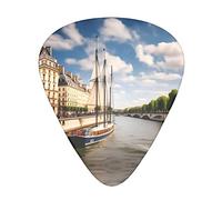 Seine Sailing Guitar Plectrums Classical Triangle Bass Acoustic And Electric Guitar Plectrums For Guitarists 12 Pieces