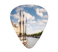 Seine Sailingguitar Plectrums 12 Piece Set, 3 Thicknesses For Acoustic Guitar, Bass Guitar, &Electric Guitar And More.