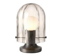Seine Table Lamp Burnished Brass/ Smoked