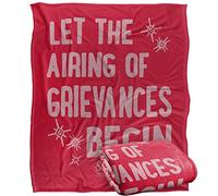 SEINFELD Blanket, 152 x 127 cm The Let It Out Silky Touch Super Soft Throw Blanket