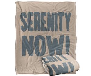 Seinfeld Serenity Now Blanket Multicoloured (One Size)