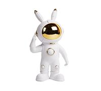 SEINHIJO Astronaut Sculpture Decor Modern Arts Gifts Spaceman Figurine Statue Home Ornament Table Centerpiece Crafts Polyresin 27cm
