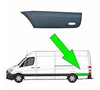 Seintech LWB Plastic Protective Side Moulding Strip Door Trim - Left Passenger N/S Trim - Strong Abs Plastic Panel Trim Compatible for Mercedes Sprinter N/S 2006-2018